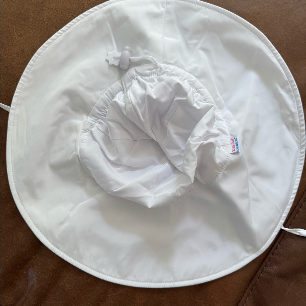 White Toddler Sun Hat